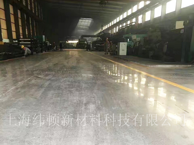 一万五千平密封固化剂地坪完美交工！